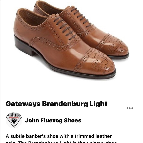 John Fluevog TheGatewqy size W8 Brandenburg Light - Picture 13 of 14